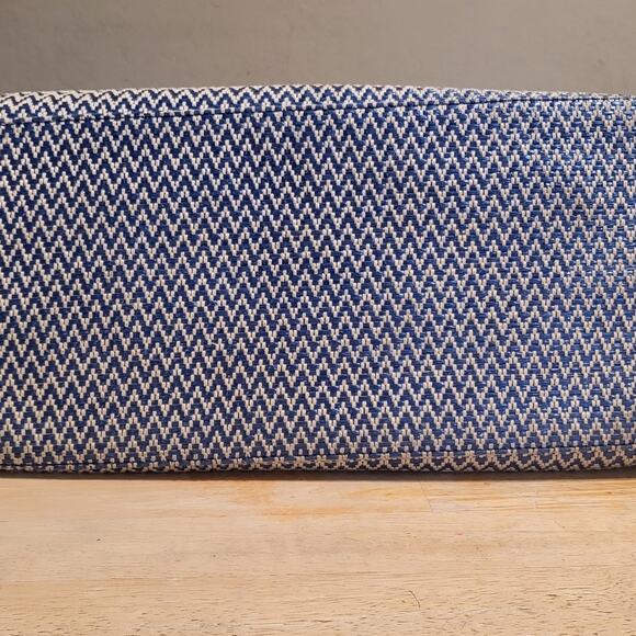 MARC BY MARC JACOBS BLUE ISLE DE SEA TINA WOVEN TOTE PURSE DESIGNER BAG - Picture 9 of 16